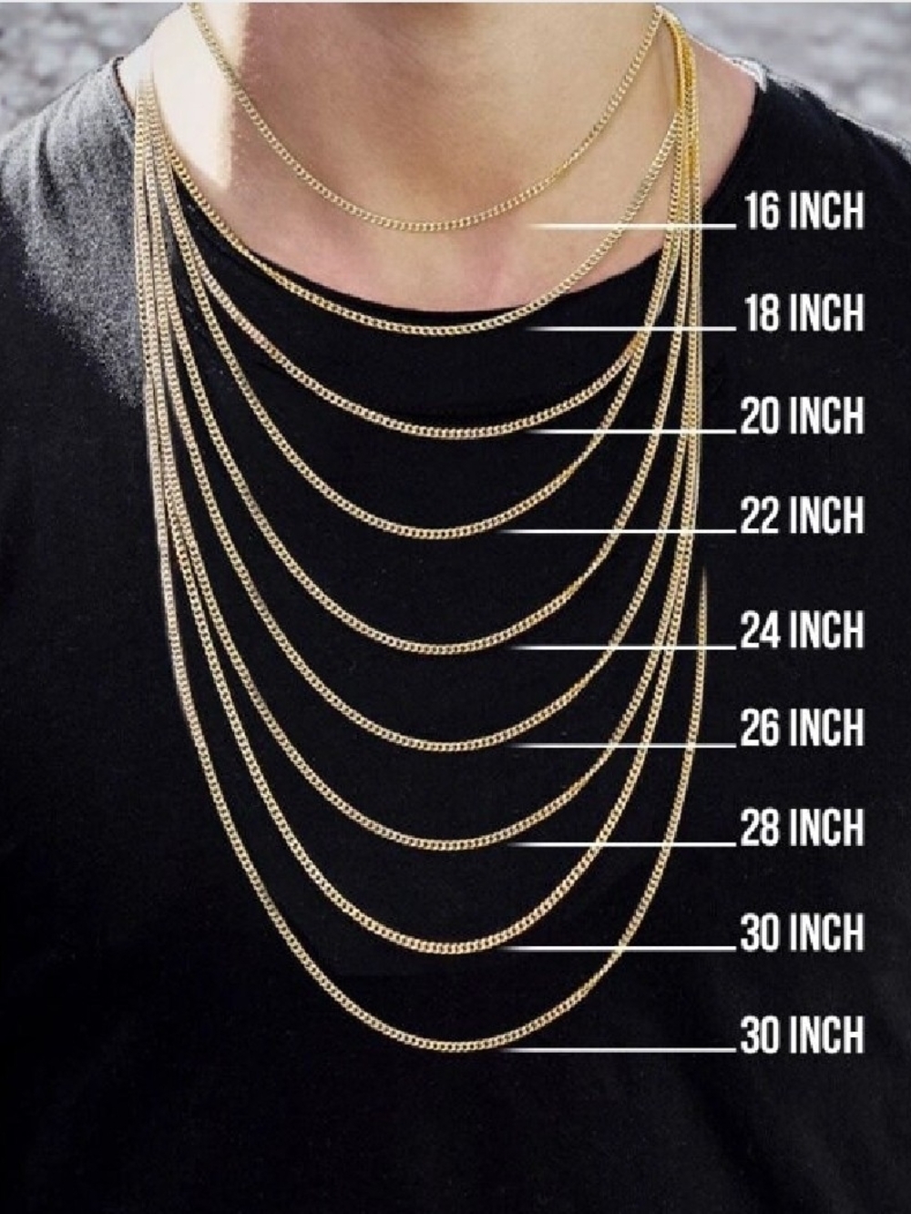 10k Real Gold Rope Chain 2.3mm 18 Inches - Picture 9 of 9